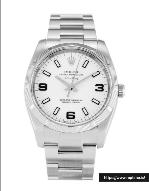 ロレックスエアキング114210ユニセックス自動34 MM