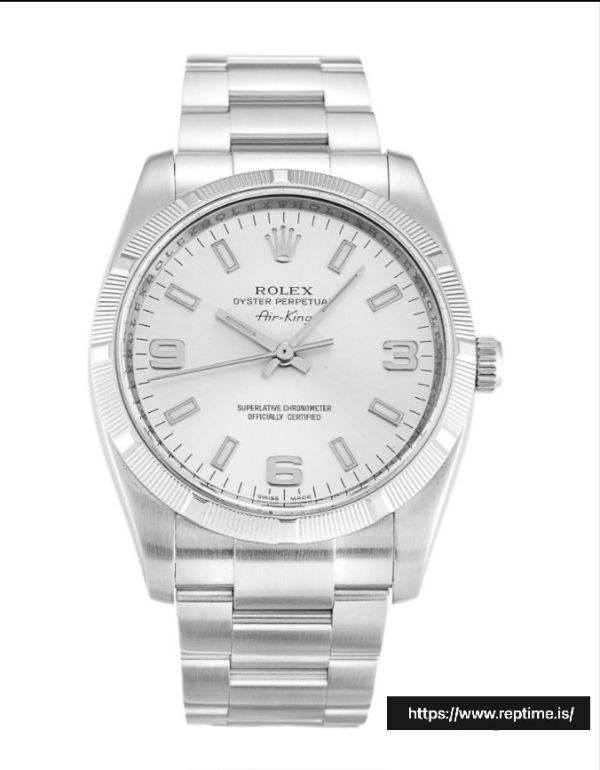 ロレックスエアキング114210ユニセックス自動34 MM