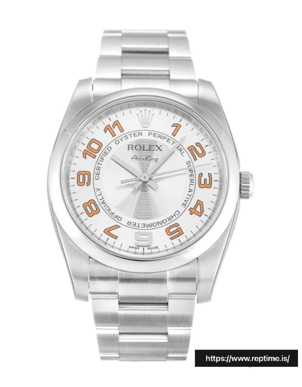 ロレックスエアキング114200ユニセックス自動34 MM