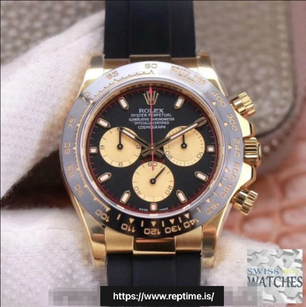 ロレックスデイトナブラックダイヤル防水40MMスイスレプリカm116518ln.0047