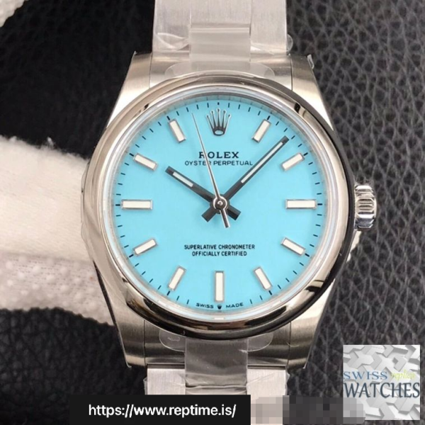 ロレックスオイスターパーペチュアルブルーダイヤルスクラッチプルーフ31MMスイスレプリカm277200.0007