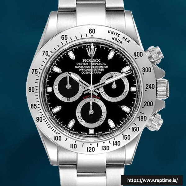 ロレックスデイトナ116520BKSO 40mm メンズ シルバートーン