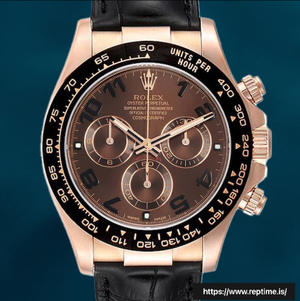 ロレックスデイトナ40mm 116515 メンズ革ストラップ