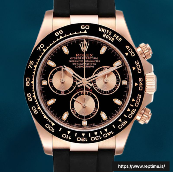 ロレックスデイトナ40mm M116515ln-0017 メンズブラックダイヤル