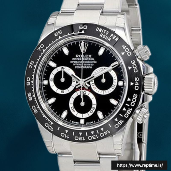 ロレックスデイトナ40mmメンズm116500ln-0002シルバートーンブラックダイヤル