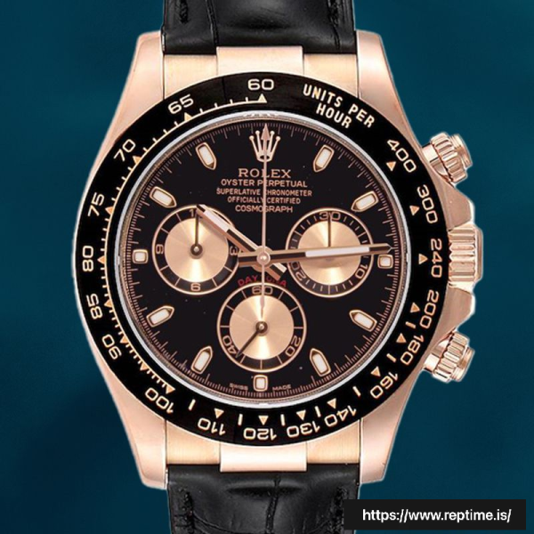 ロレックスデイトナメンズ40mm 116515 ローズゴールドトーン