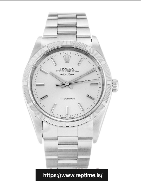 ロレックス・エアキング・オートマティック・シルバー14010M 34MM