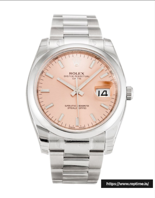 ロレックスオイスターパーペチュアルデイト115200ユニセックス自動34 MM