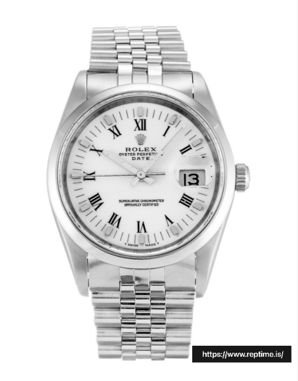 ロレックスオイスターパーペチュアルデイト15200ユニセックス自動34 MM