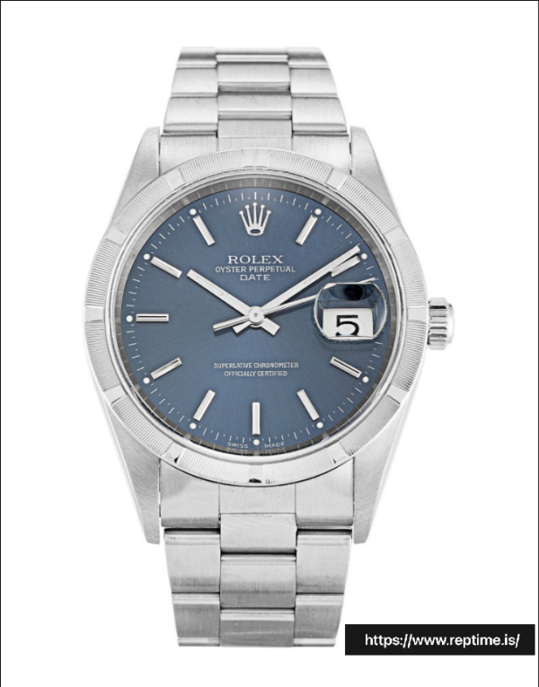 ロレックスオイスターパーペチュアルデイト15210ユニセックス自動34 MM
