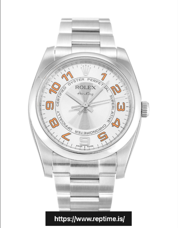 ロレックス・エアキング・オートマティック・シルバー114200 34MM