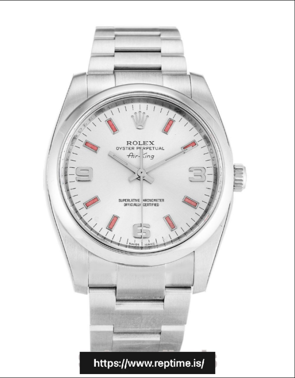 ロレックス・エアキング・オートマティック・シルバー114200 34MM