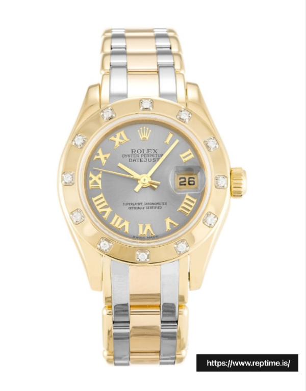 ロレックスパールマスター80318女性自動28 MM