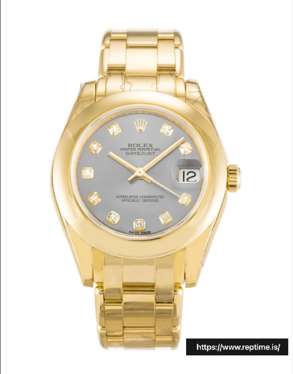 ロレックスパールマスター81208女性自動31 MM