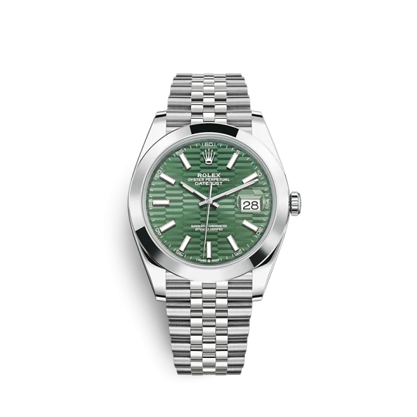 ロレックス デイトジャスト 126300 41mm フルーテッドモチーフ（ジュビリー）