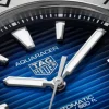 タグ・ホイヤーアクアレーサーメンズオートマチックブルーステンレススチールウォッチWBP2111.BA0627 - Image 6