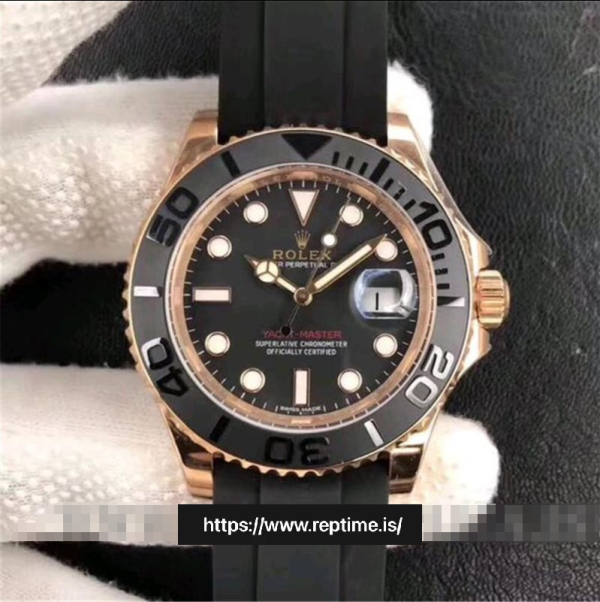 ロレックスヨットマスター268655.1メンズブラック37MM - Image 2