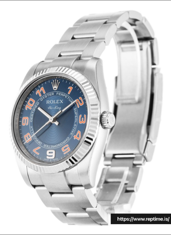 ロレックスエアキング114234ユニセックス自動34 MM - Image 2