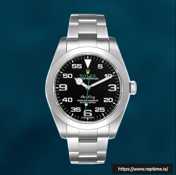 ロレックスエアキングm116900-0001 40ミリメートルメンズ自動ブラックダイヤル - Image 2