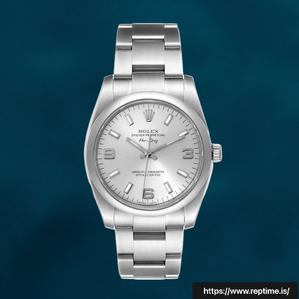 ロレックスエアキング114200SSO 36ミリメートルメンズスイスレプリカ時計 - Image 2
