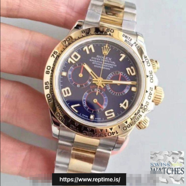 ロレックスデイトナコスモグラフブルーダイヤルサファイアクリスタル40ミリメートルスイスのレプリカ116503.11 - Image 2