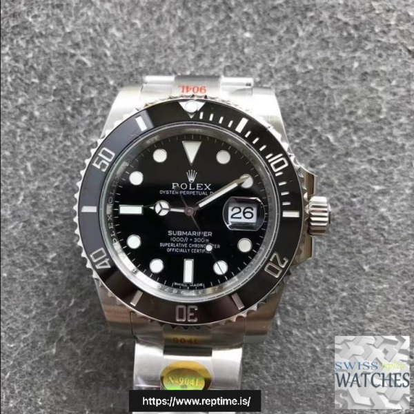 ロレックスサブマリーナブラックダイヤルステンレススチール40MMスイスレプリカ116610ln.1 - Image 2