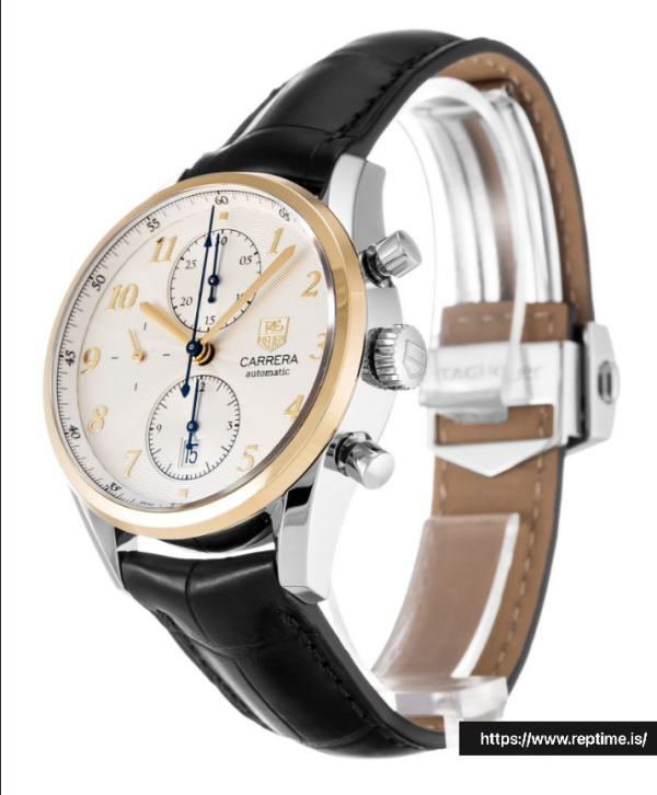 タグホイヤーカレラCAS2150.FC6291メンズクォーツ41 MM - Image 2
