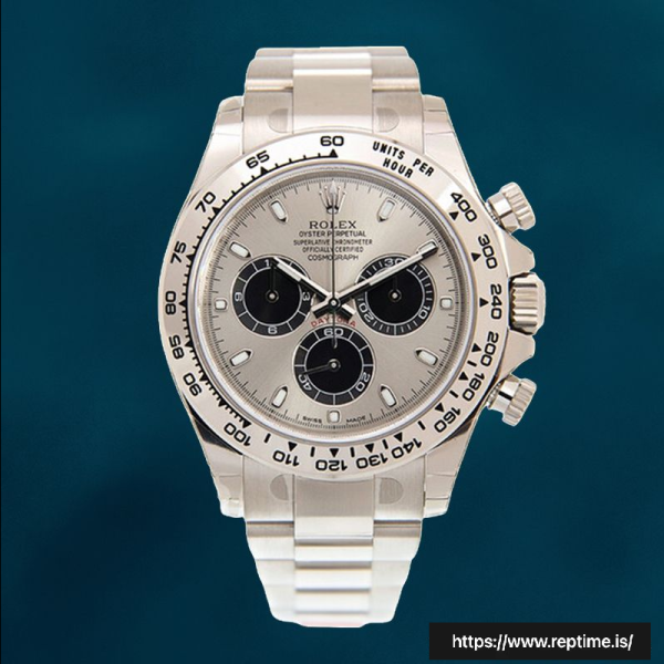ロレックスデイトナ40ミリメートルm116509-0072メンズシルバートーンウォッチ - Image 2