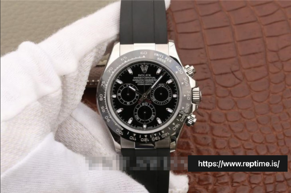 ロレックスデイトナ116519ln.1ユニセックスブラック40MM - Image 2