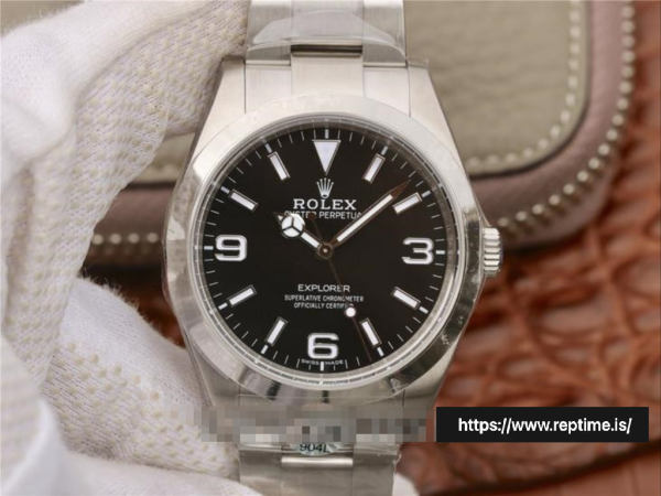 ロレックスエクスプローラー214270.1メンズブラック39MM - Image 2