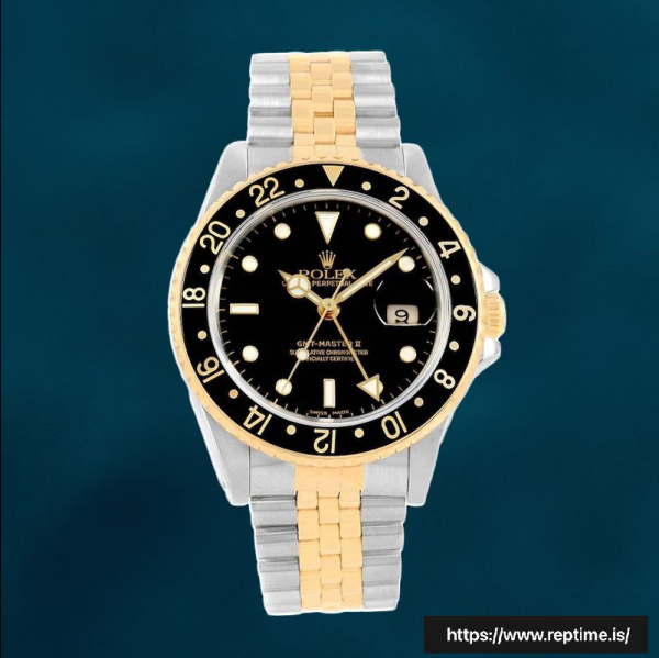 ロレックスGMTマスターメンズ16713BKSJ-1 40mm ブラックダイヤル - Image 2