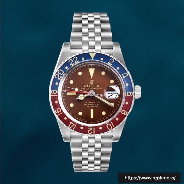 ロレックスGMTマスター40ミリメートルメンズ6542シルバートーン自動スイスのレプリカ時計 - Image 2