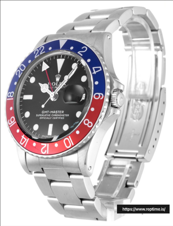 ロレックスGMTマスター1675メンズ自動40 MM - Image 2