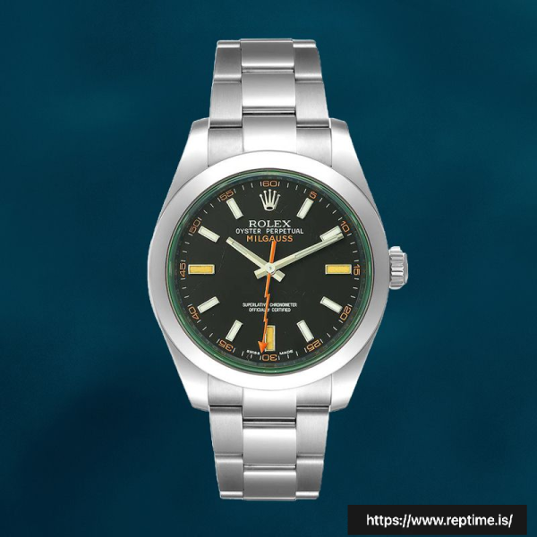 ロレックスミルガウスメンズm116400gv-0001 40ミリメートル自動 - Image 2