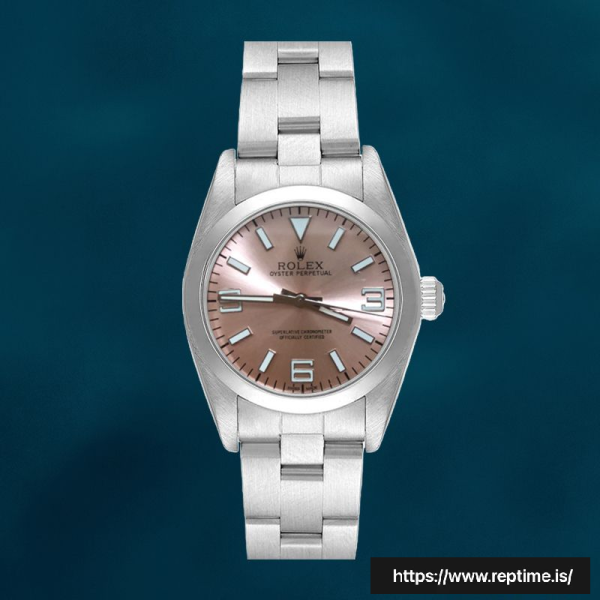 ロレックス オイスターパーペチュアル 36mm ユニセックス 76080 ピンク文字盤 - Image 2