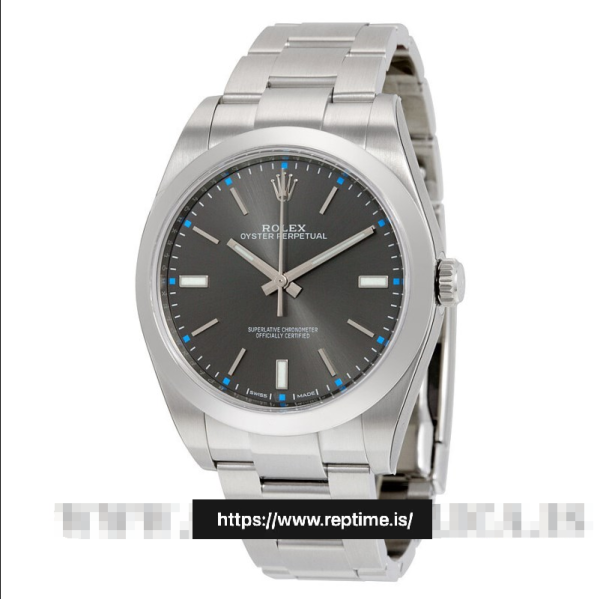 ロレックスオイスターパーペチュアル114300.5メンズグレー39MM - Image 2