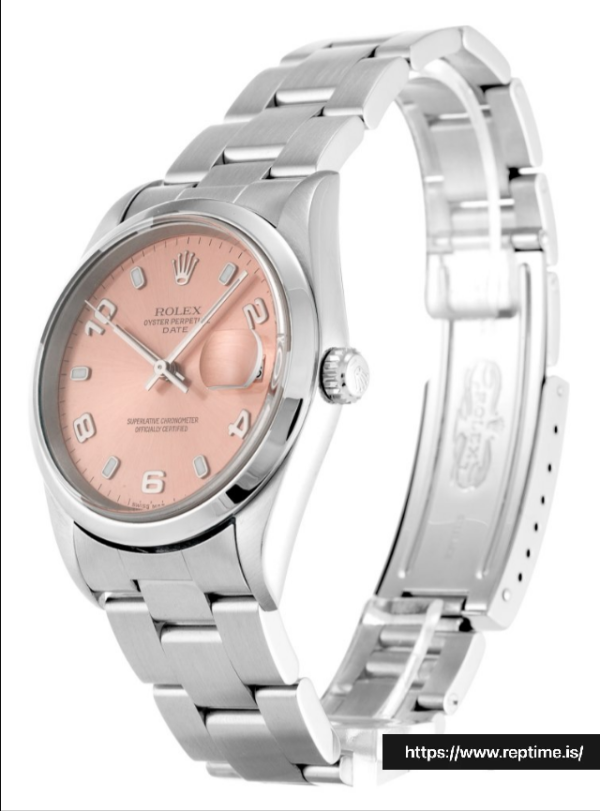 ロレックスオイスターパーペチュアルデイト15200ユニセックス自動34 MM - Image 2