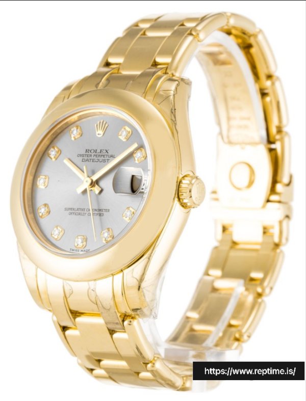 ロレックスパールマスター81208女性自動31 MM - Image 2