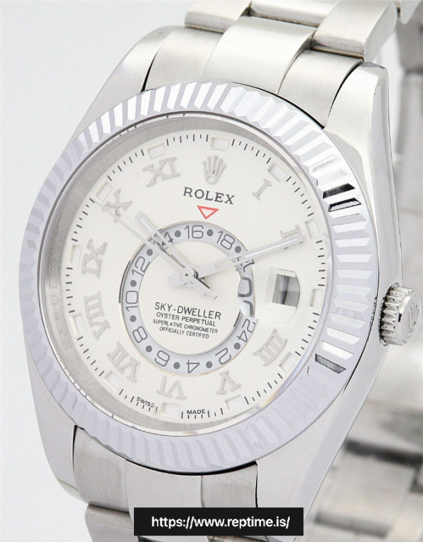 ロレックススカイドゥエラー自動ホワイト326938 42MM - Image 2