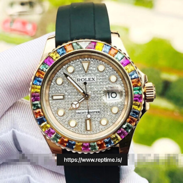 ロレックスヨットマスター116655.4メンズホワイト40MM - Image 2