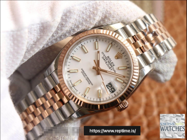 ROLEX DATEJUST WHITE DIAL STAINLESS STEEL 36MM SWISS REPLICA m126231.0017 - Image 3