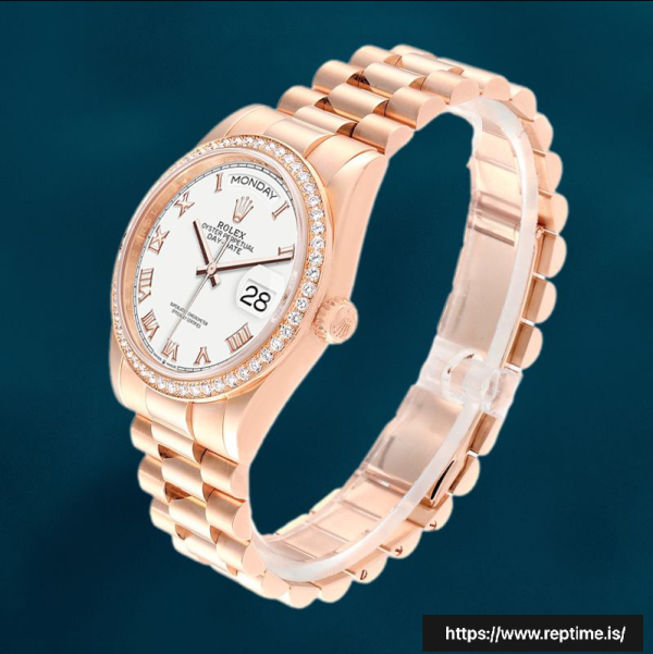 ロレックス デイデイト 36mm メンズ m128345rbr-0054 ホワイトダイヤル - Image 3
