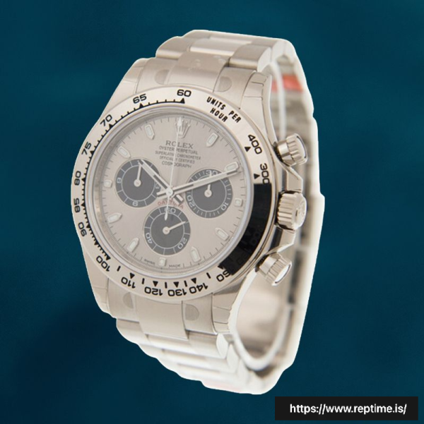 ロレックスデイトナ40ミリメートルm116509-0072メンズシルバートーンウォッチ - Image 4