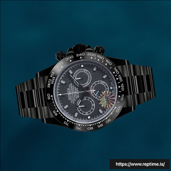 ロレックスデイトナメンズ40ミリメートル116500ブラックダイヤルスイスレプリカ時計 - Image 3