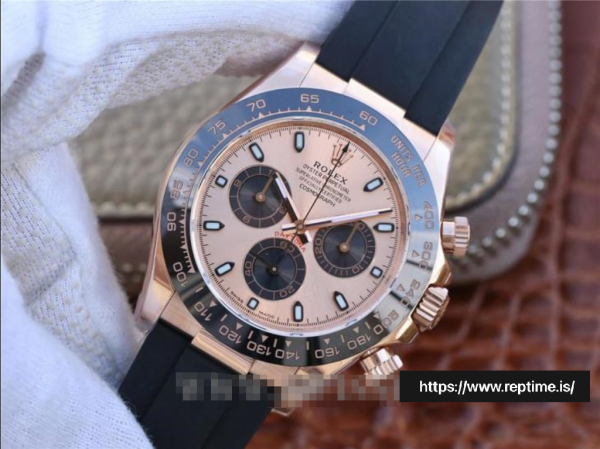 ロレックスデイトナ116515ln.2メンズローズ＆ランプ;ブラック40MM - Image 3