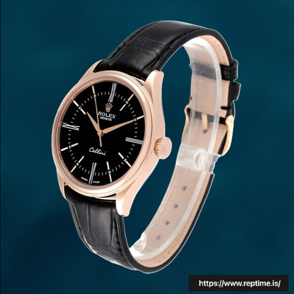 ロレックスチェリーニm50505-0009 39ミリメートルメンズステンレススチールスイスレプリカ時計 - Image 3