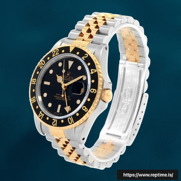 ロレックスGMTマスターメンズ16713BKSJ-1 40mm ブラックダイヤル - Image 3