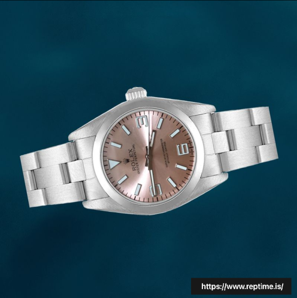 ロレックス オイスターパーペチュアル 36mm ユニセックス 76080 ピンク文字盤 - Image 3