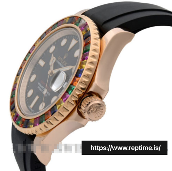 ロレックスヨットマスター116655.3メンズブラック40MM - Image 3