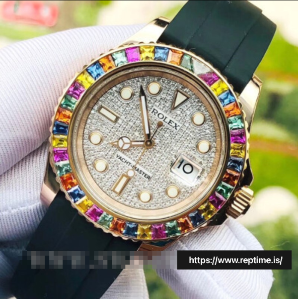 ロレックスヨットマスター116655.4メンズホワイト40MM - Image 3